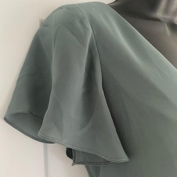 NWT Revelry Beautiful Eucalyptus Cocktail Dress - Picture 4 of 9